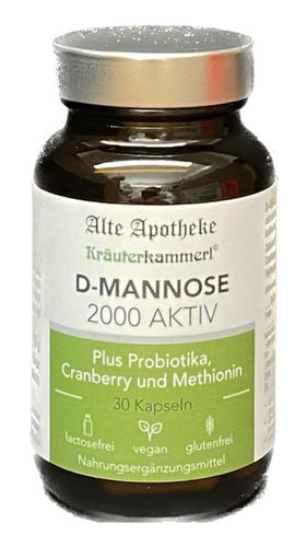 D-Mannose 2000 Aktiv Kapseln
